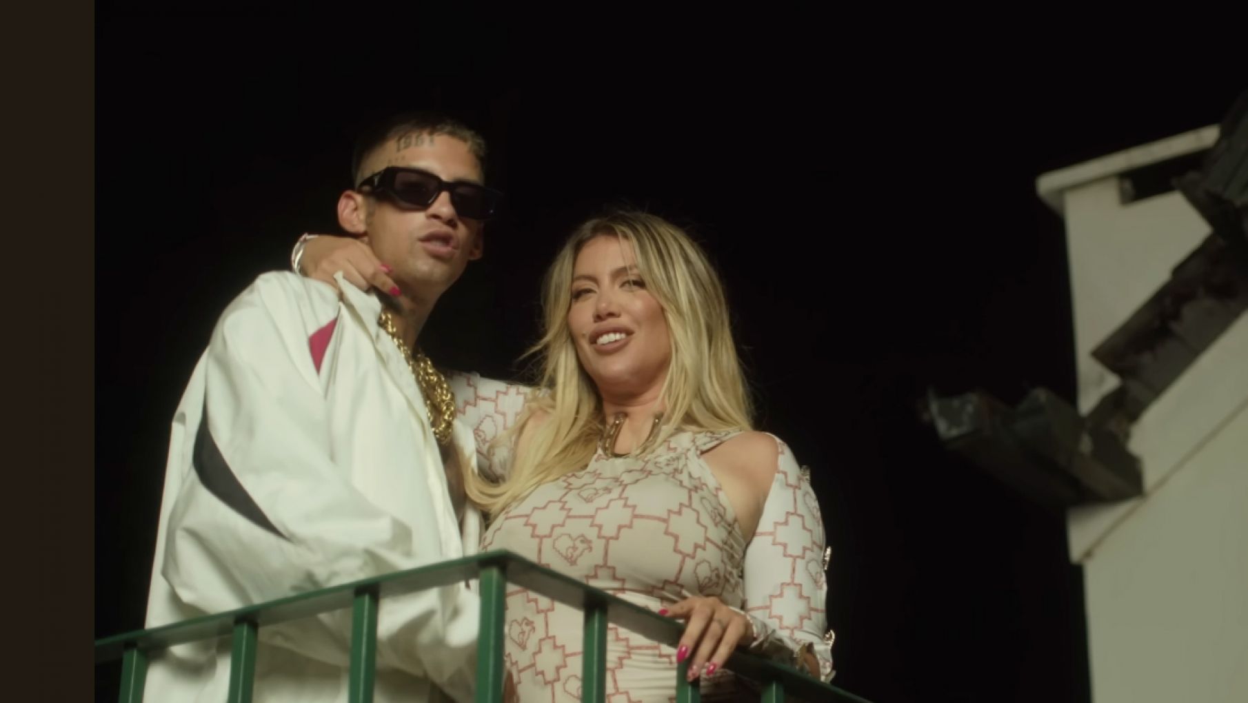 L-Gante fue operado y se mostró con Wanda Nara en medio de rumores